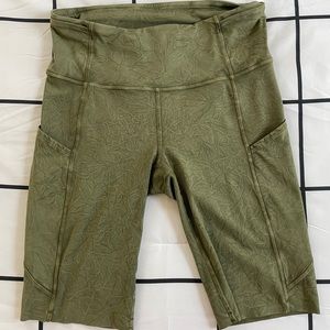 Lululemon Fast & Free Bike Shorts